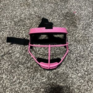 Pink Kids Face Guard for Softball